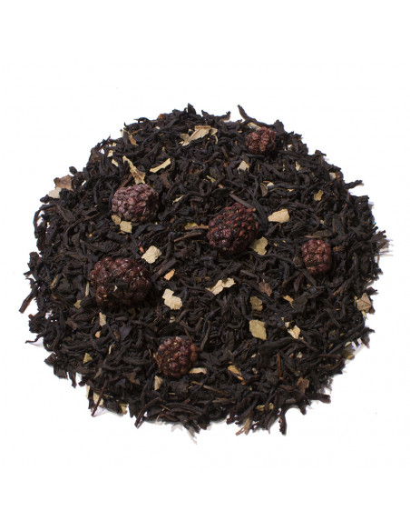 Thé noir aromatisé | Mûre Mûre | Vertcitron