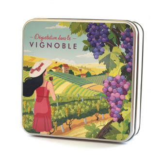 Boîte vignoble rouge thé x12