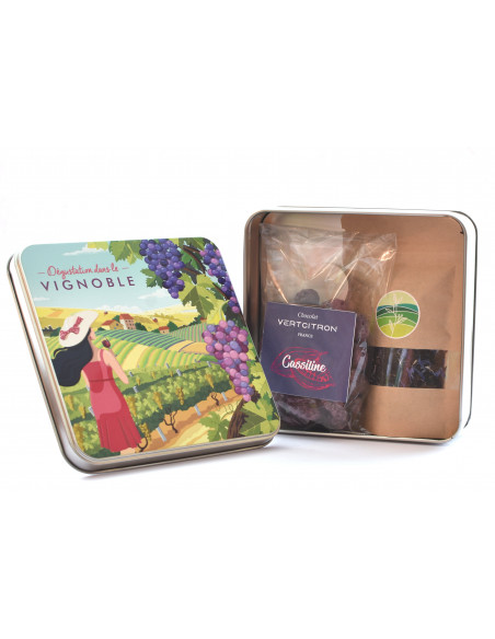 Boîte vignoble rouge thé x12