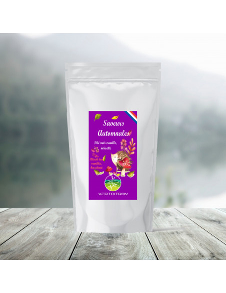 Thé noir aromatisé | Saveurs automnales | Vertcitron