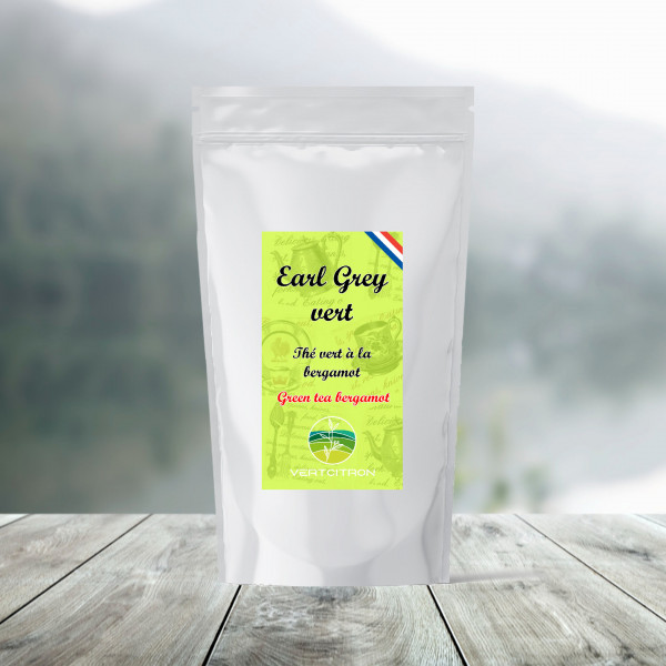Thé Earl Grey Vert  - En gros | Vertcitron
