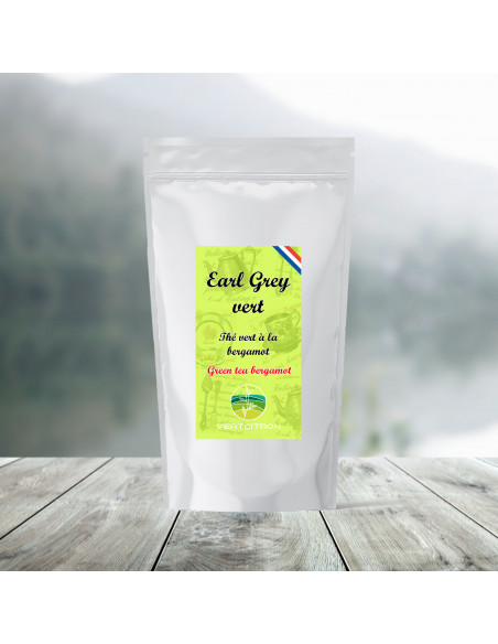 Thé Earl Grey Vert  - En gros | Vertcitron