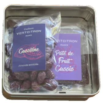 Boîte vignoble rouge pate de fruit x12 2