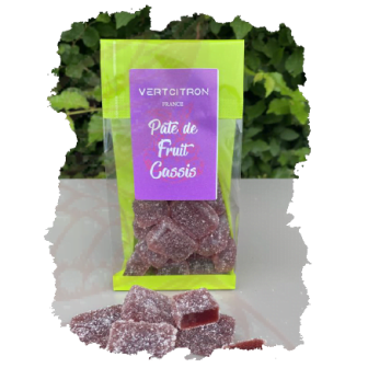 Pâte de fruit cassis